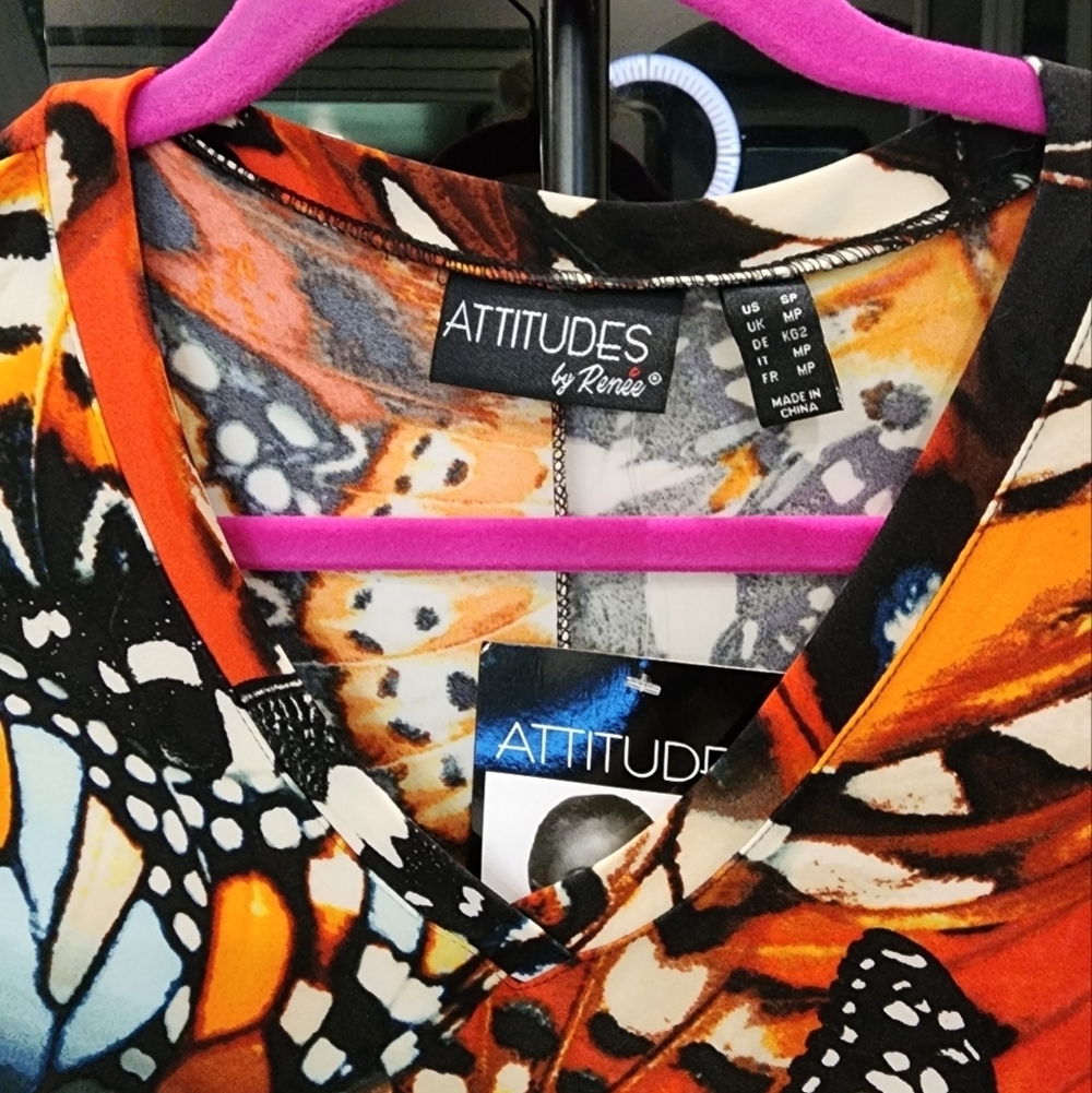 NWT'S ATTITUDES "BY RENEE" DRESS - Picture 2 of 9